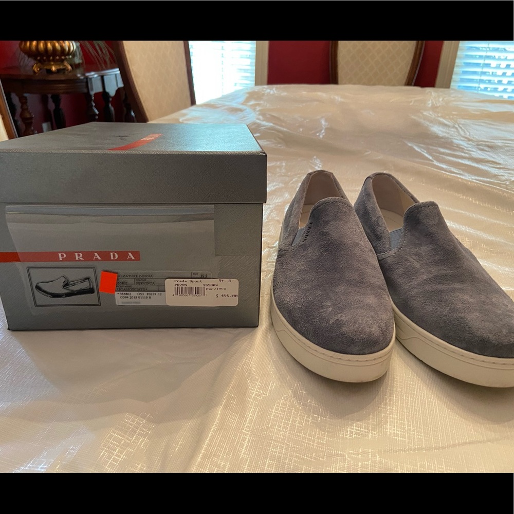Womens Prada slip on Pervinca